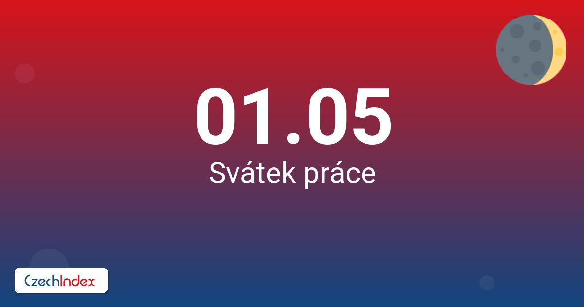 01-05 Svátek práce