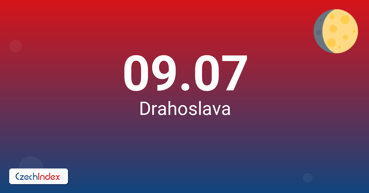 09-07 Drahoslava