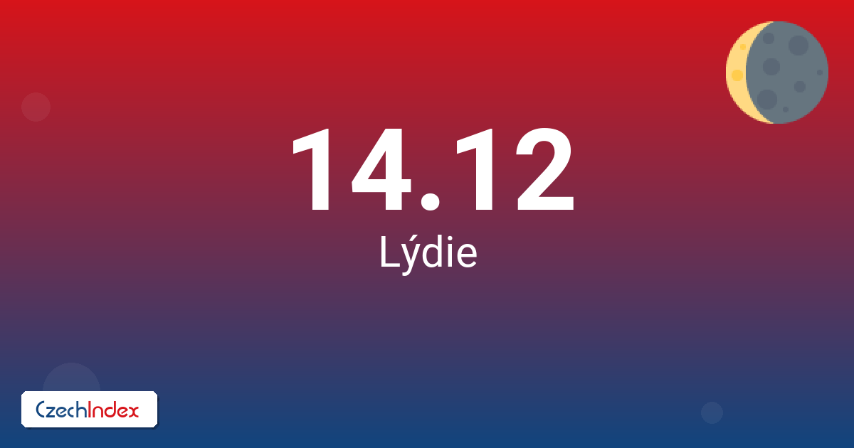 14-12 Lýdie 
