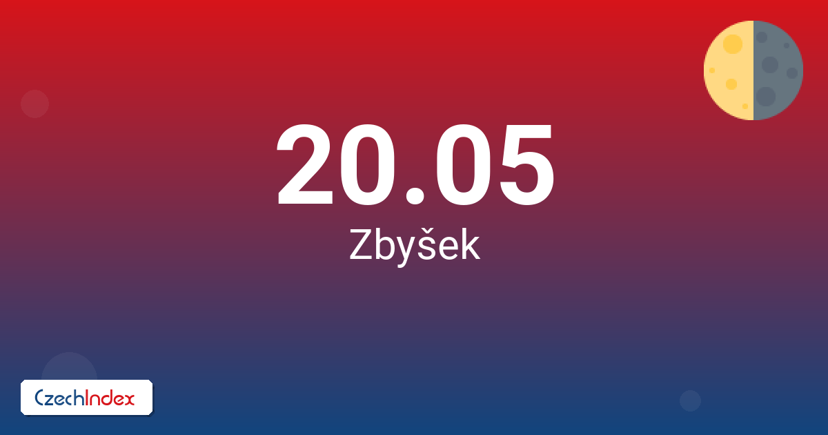 20-05 Zbyšek