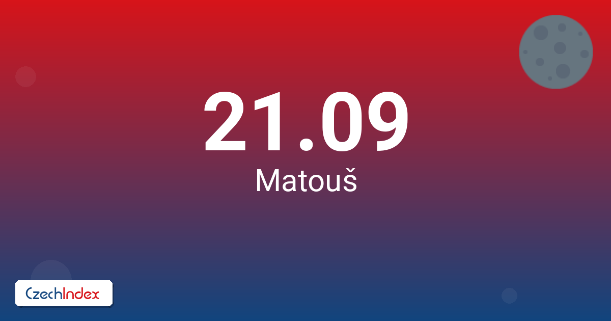21-09 Matouš 