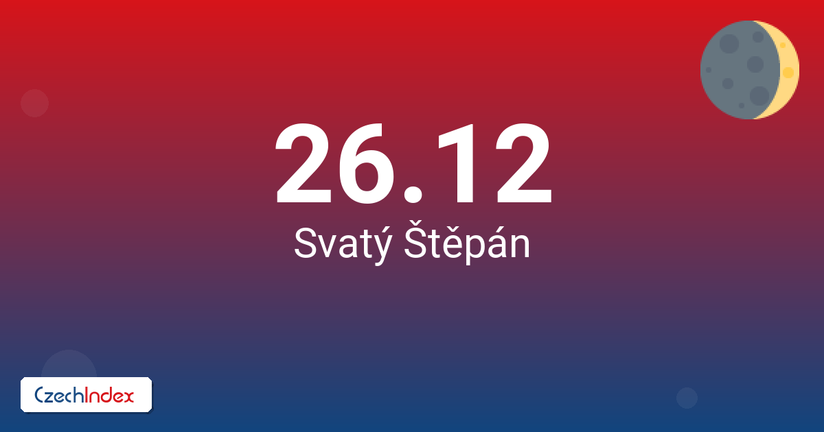 26-12 2. svátek vánoční
