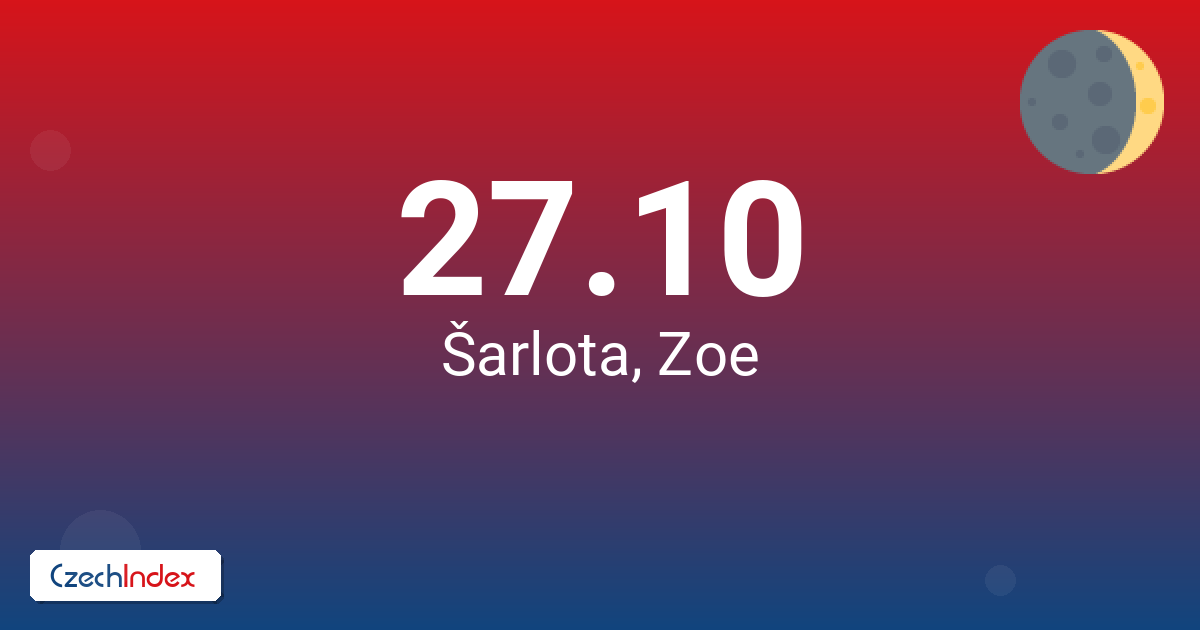 27-10 Šarlota, Zoe